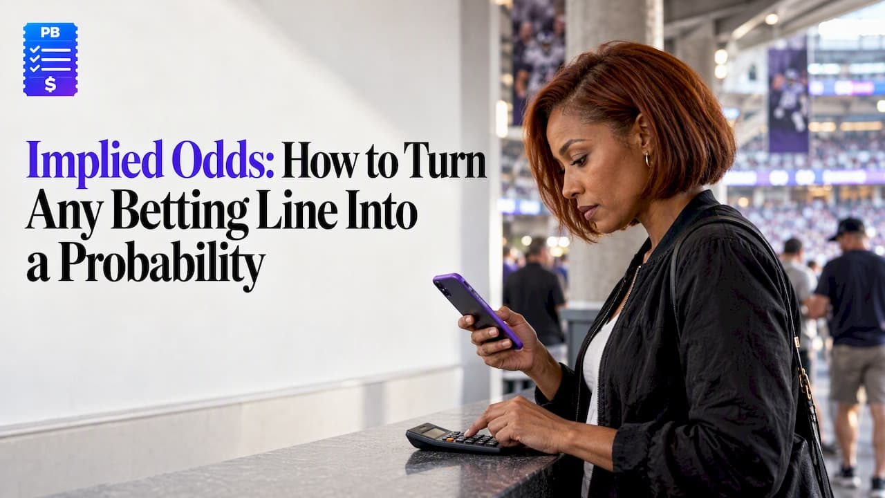 Implied Odds: How to Turn Any Betting Line Into a Probability
